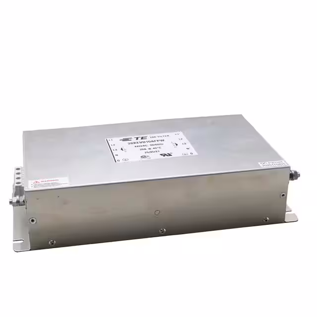 20KEVD10AFPW TE Connectivity Corcom Filters  Modules de filtrage de ligne électrique